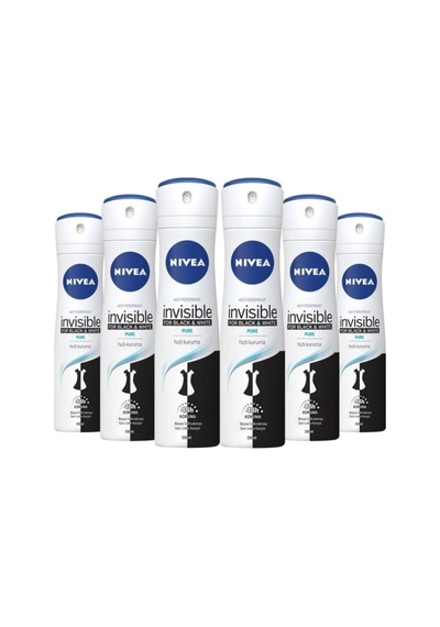 Deodorant B&w Pure 150ml X 6