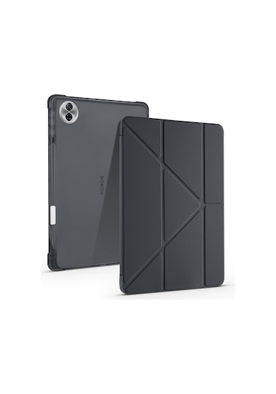 Vendas Honor Pad 10 12.1" Kılıf Zore Tri Folding Kalem Bölmeli Standlı Kılıf Kapaklı Kılıf
