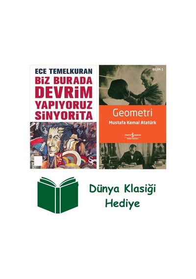Biz Burada Devrim Yapıyoruz Sinyorita Cep Boy + Geometri + Dünya Klasiği Hediye