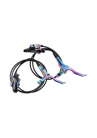 Impact Hidrolik Fren Seti Kol Kaliper Hortum Set - Ön / Arka, M510, Kutulu Rainbow