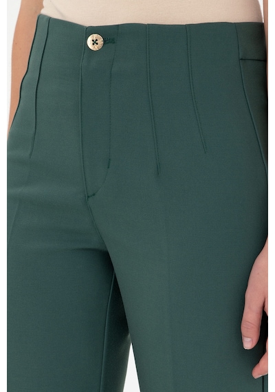 U.s. Polo Assn. Kadın Koyu Yeşil Pantolon Kanvas-chino 50290404-vr079 Koyu Yeşil