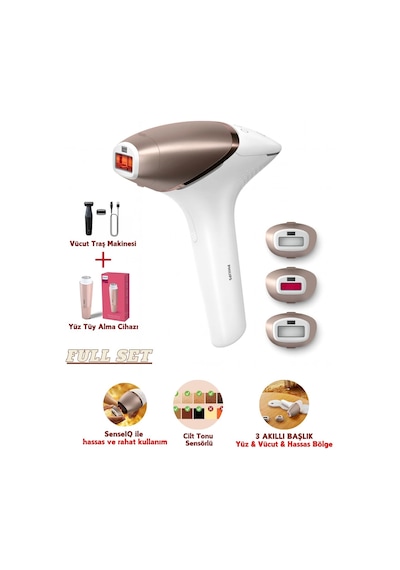Philips 3ü 1 Arada Profesyonel Bakım Seti Kablosuz Ipl Lazer Epilasyon Cihazı Yanında Yüz Tüy Alma Aleti Ve Tıraş Makinesi Set Philips 3ü 1 Arada Profesyonel Bakım Seti Kablosuz Ipl Lazer Epilasyon Cihazı Yanında Yüz Tüy Alma Aleti Ve Tıraş Makinesi Set