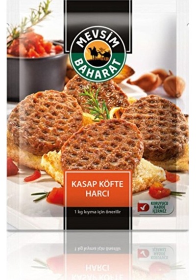 Mevsim Kasap Köfte Harcı 100 Gr Geleneksel Köfte Baharat Karışımı