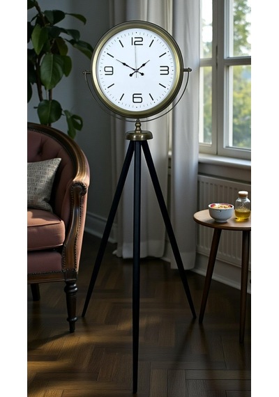 Elegant Vintage Tripod Ayaklı Saat Diğer