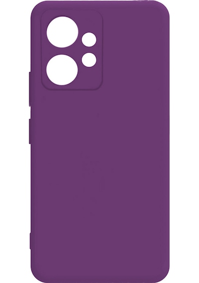 Forzacase Xiaomi Redmi Note 12 4g Uyumlu Maxim Serisi Mat Silikon Kılıf Mor