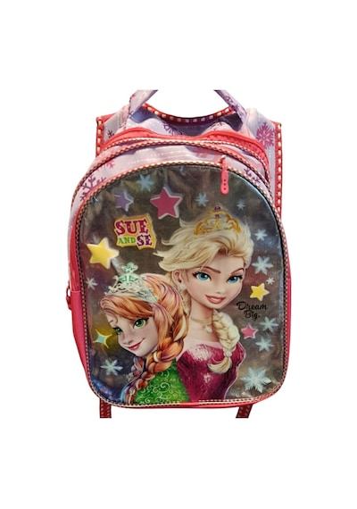 İlkokul Lüx Çanta 1408-anna Elsa Çok Renkli