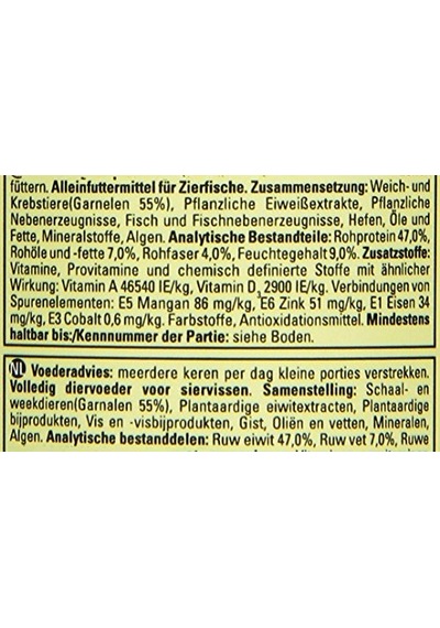 Tetra Cichlid Shrimp Sticks 250 Ml/85 Gr