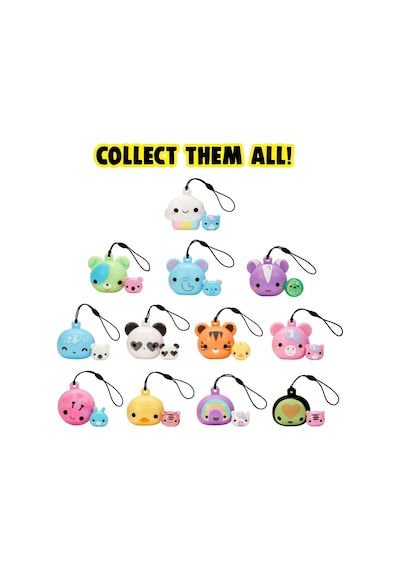 Moj Moj Pop S1 Sürpriz Paket - Koleksiyonluk Squishy Figür Ve Anahtarlık