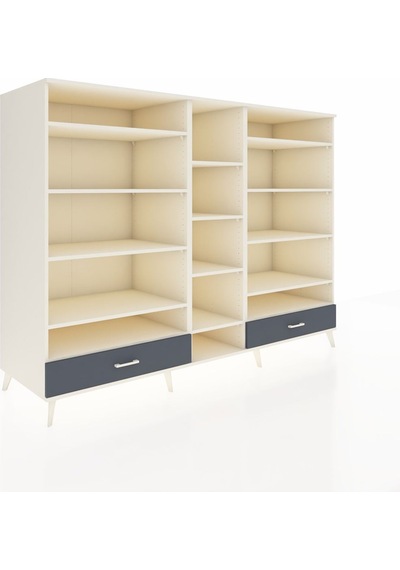 Kronos Dolap 14 Raflı 2 Çekmeceli 220x59x163 Aytaşı-aytaşı/antra Aytaşı-aytaşı/antrasit Kronos Dolap 14 Raflı 2 Çekmeceli 220x59x163 Aytaşı-aytaşı/antra Aytaşı-aytaşı/antrasit