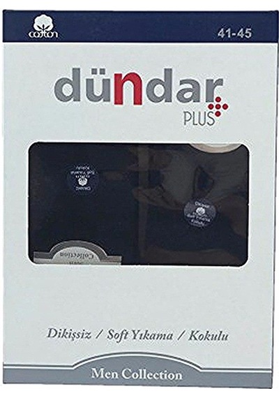 Dündar Çorap 6 Adet Dündar Unisex Patik Dikişsiz Cotton Plus Çorap