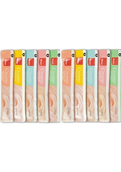 Wanpy Creamy Cat Treat Karışık Krema Sıvı Kedi Ödül Maması 10 x 14 G
