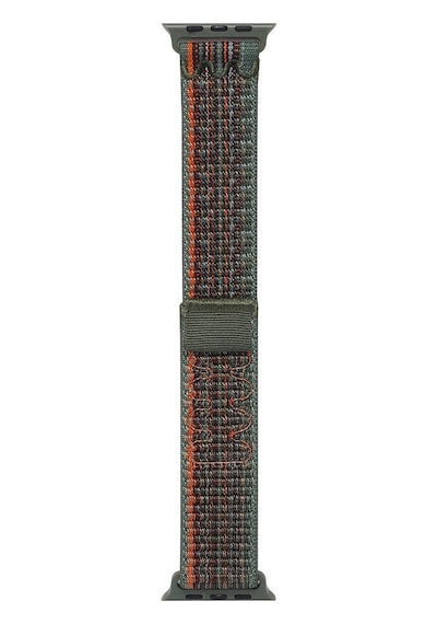 Watch 10 42mm Uyumlu Krd-91 Hasır Kordon Strap Kayış-koyu Yeşil Koyu Yeşil