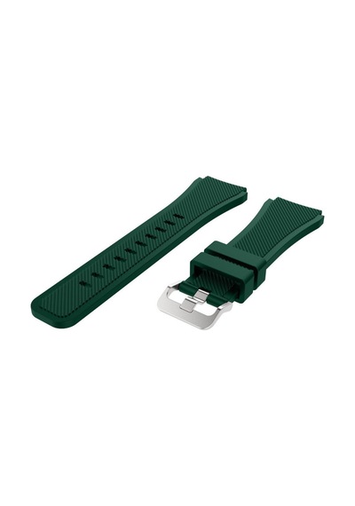 Samsung Uyumlu Gear S3 Kordon Frontier & Classic Silikon Kayış
