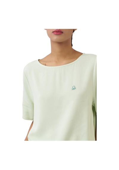 United Colors Of Benetton Kadın T-shirt Bnt-w21066 Mint