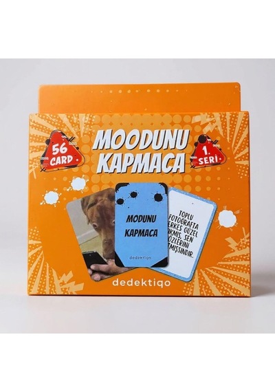 Moodunu Kapmaca 1.seri Eğlenceli Sohbet Ve Tahmin Kart Oyunu Arkadaşlar Ve Aile İçin Parti Oyunu