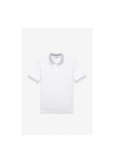 Süvari Beyaz Regular Düz Baskısız Pike Polo Yaka Tişört Sts1014000007-bey