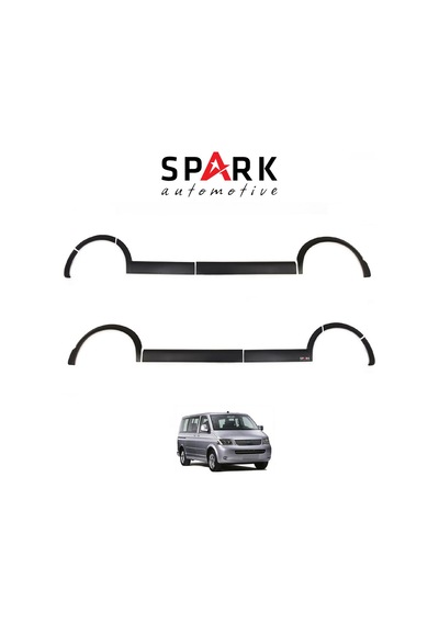 Volkswagen Transporter T5 2009-2014 Yıl Aralığı Uyumlu Kısa Şase Çift Sürgü Dodik Seti 11 Parça