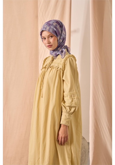 Silk Home Soft Eşarp 73096-29 Lila, Krem, Mor, Eflatun