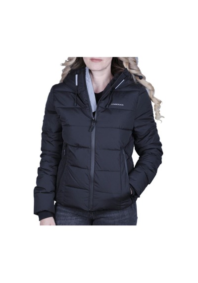 Lumberjack Apreskı Coat Siyah Kadın Kısa Kaban 100559602 Mont Siyah Siyah Siyah Siyah
