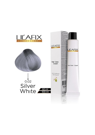 Tüp Saç Boyası 60 Ml 0.02 Silver White