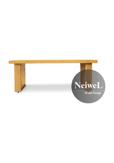 Neiwel Awes Doğal Ahşap Sehpa-70-140 Açık Ceviz Neiwel Awes Doğal Ahşap Sehpa-70-140 Açık Ceviz