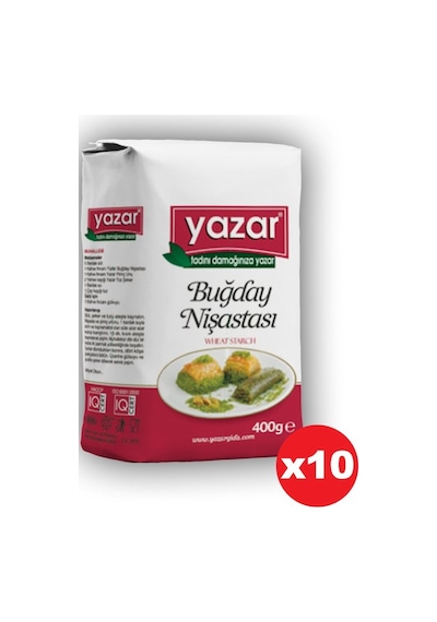 Yazar Buğday Nişastası 10 x 400 G