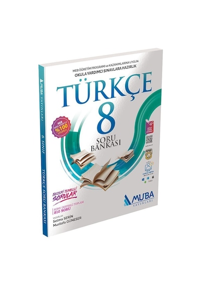 Muba Yayınları 8. Sınıf Türkçe Soru Bankası