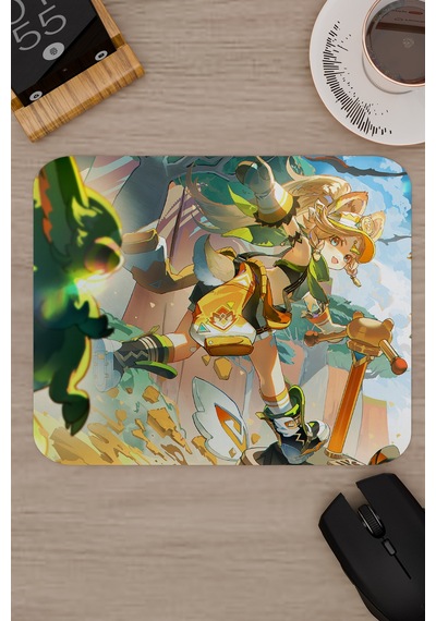 Kachina Genshin Impact Anime Oyuncu V1 - 22x18 Gaming Mouse Pad Fare Altlığı