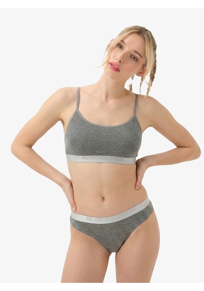 Kadın Spor Sütyen Silver 1631 - Gri Melanj Gri Melanj