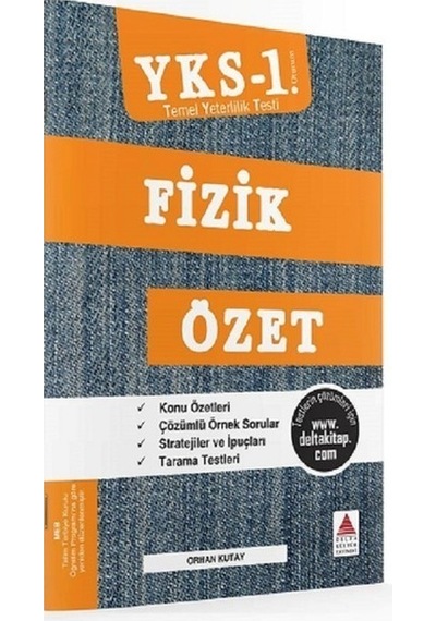 Delta Yks-Tyt Fizik Özet 1. Oturum