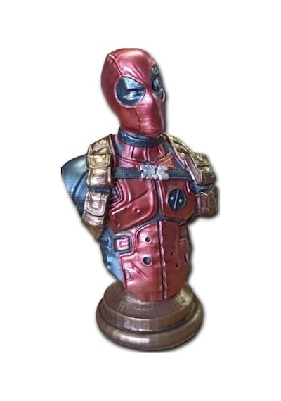 Polyester Deadpool Figür Küçük Boy