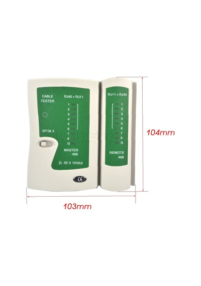 Network Test Cihazı Rj11 Rj45 Ledli Test Cihazı