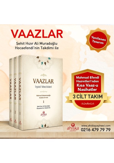 Vaazlar 3 Cilt Takım - 366332380