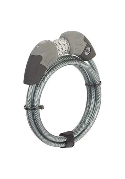 Şifreli Kablolu Bisiklet Kilidi - 1800mm Uzunluk Ve 10mm Çap