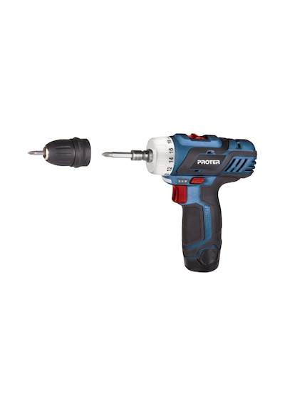 Proter PST 222 Plus 12V 2 Ah Li-ion Çift Akülü Vidalama
