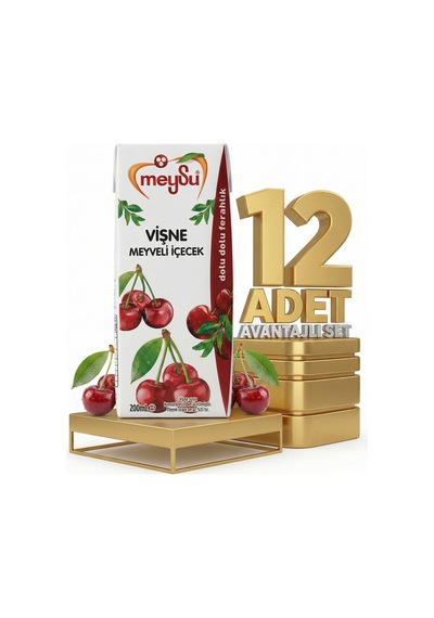 Meysu Nektar Vişne 12x200 Ml