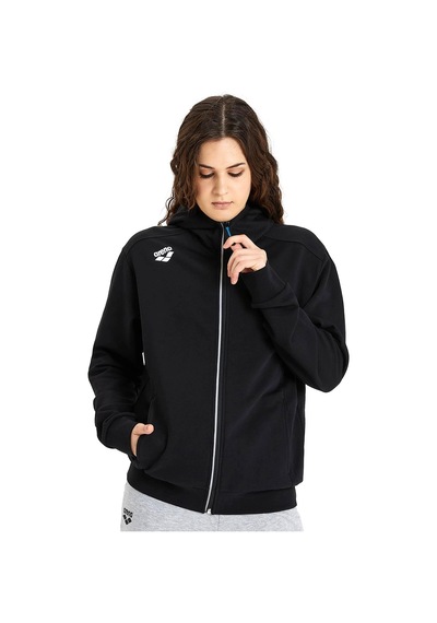 Arena Team Hooded Panel Erkek Siyah Günlük Stil Ceket 004906500 1413164 Siyah