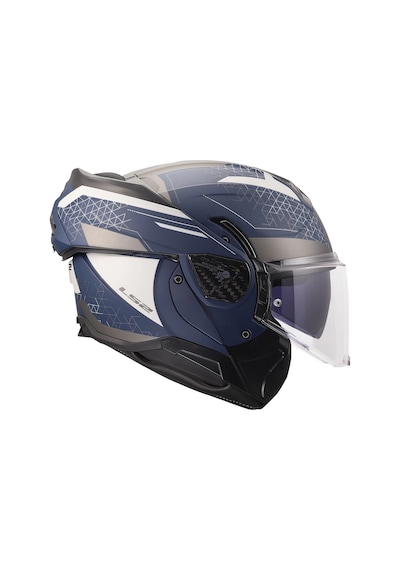 Ls2 Advant 2 Astral Mat Navy Mavi-gri Kask Mat Mavı