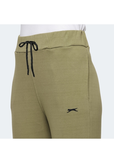 Slazenger VETERAN RBN Kadın Cepli Açık Yeşil Eşofman Altı