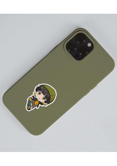 Parlak -bachira-bluelock-meguru Bachira-parlak Kağıt -2li Sticker Set-telefon Süsleme Blue Lock Mavi
