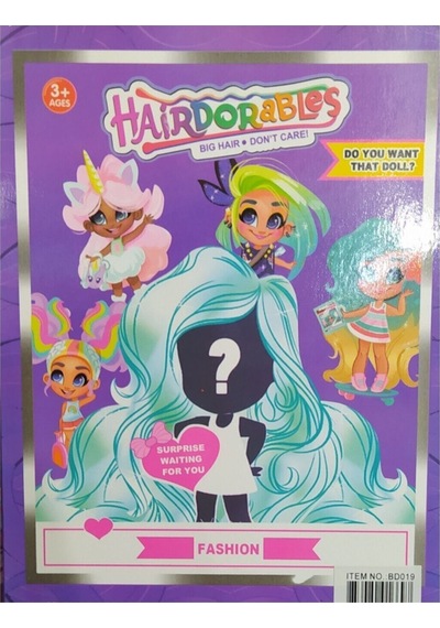 Hairdorables Sürpriz Bebekler Kutulu