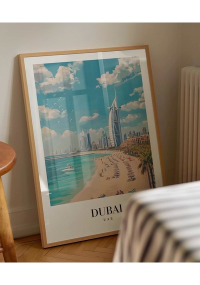 Çerçevesiz Poster Dubai'nin Lüks Sahilleri