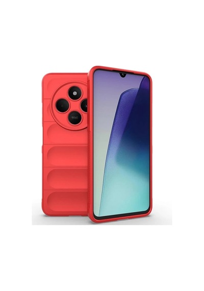 Xiaomi Redmi 14c Uyumlu Kılıf Optimum Silikon - Kırmızı