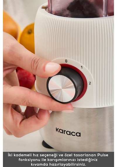 Karaca Blend Ve Rush Inox 500 W Personal Kişisel Smoothie Blender