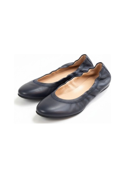 Ne&ve Shoes Siyah Hakiki Deri Ağzı Büzgü Lastikli Kadın Rahat Babet