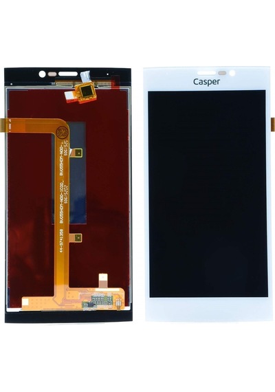 Casper Via 6X Lcd Ekran Dokunmatik Beyaz Çıtasız