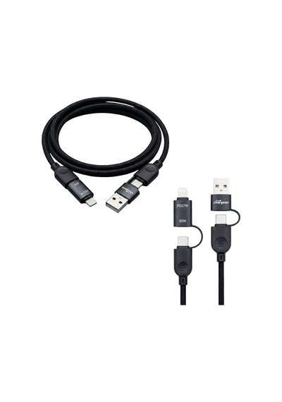 Chargeon 4in1 Type-c To Usb + Type-c To Lightning 87w Hızlı Şarj Kablosu - 1metre