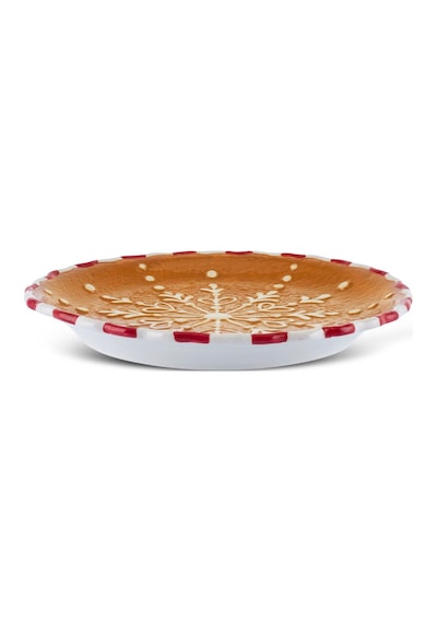 Karaca New Year Yılbaşı Gingerbread Pasta Tabağı 20 Cm