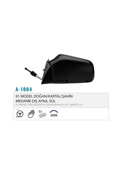 Dış Dikiz Aynası Mekanik Sol Metal Ayak M131 91&gt M 001.1004 1