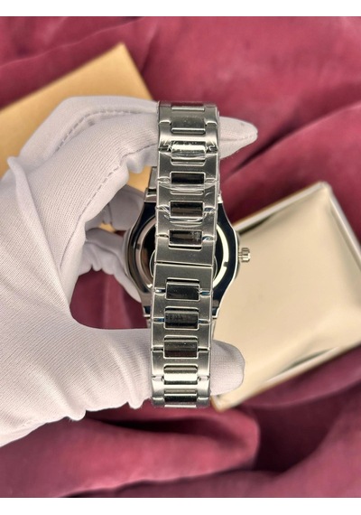 Patek Philippe Süt Kahvesi Kadran Erkek Kol Saati Gümüş
